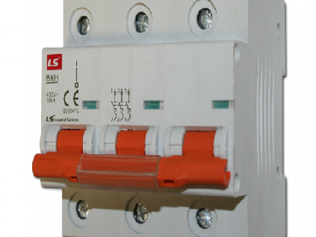 MCB LS BKH 3P 80-100A 10kA 230V