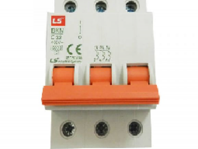 MCB LS BKN 3P 6A-40A 6kA  230V