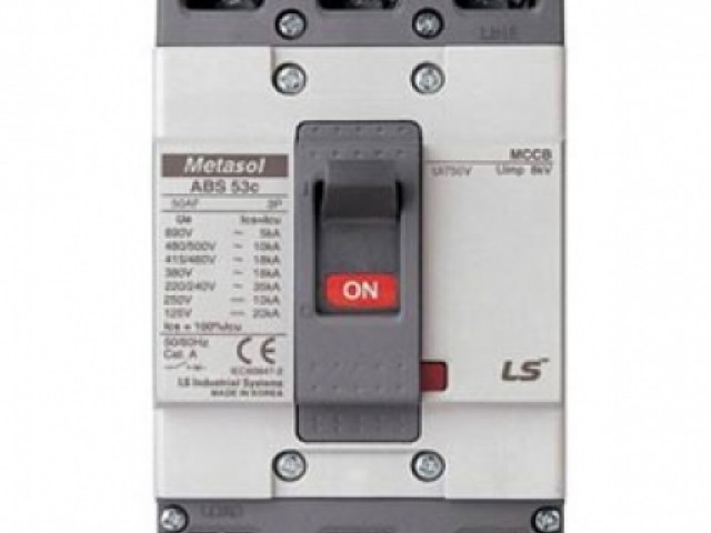 Mccb LS ABS803c 500-630A 75kA