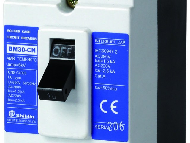 Mccb Shihlin BM 30-CN 2P 5.10.15.20.30A 1.5kA
