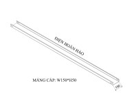 Máng cáp W150 H50