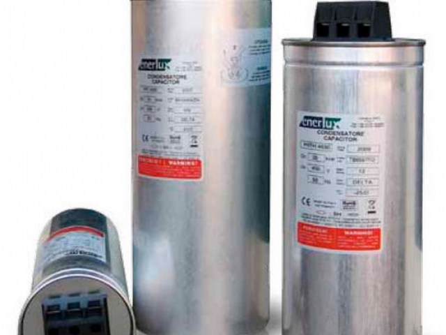 Tụ Khô ( Loại Tròn ) Enerlux  30Kvar - 440V - 50Hz  100D*238H